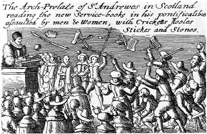 rioting 1637-8